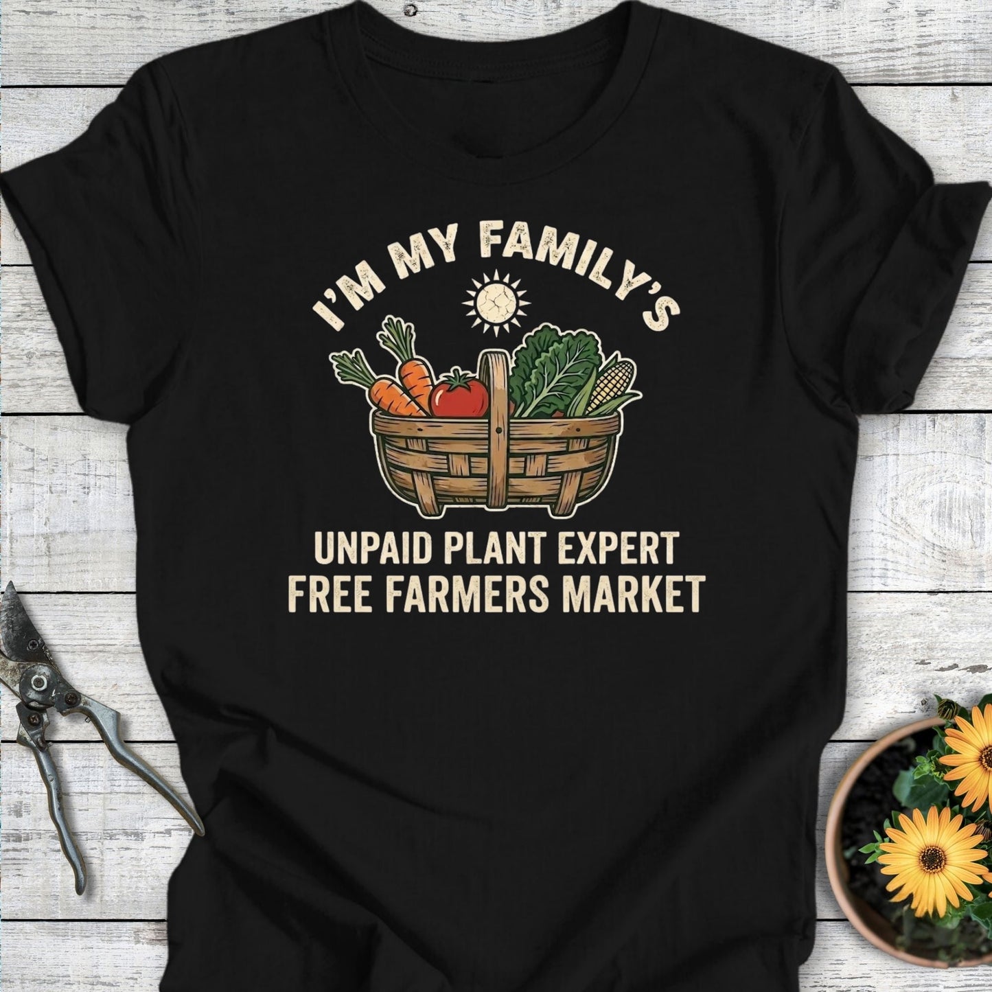 Printify T-Shirt Black / S My Family's T-Shirt