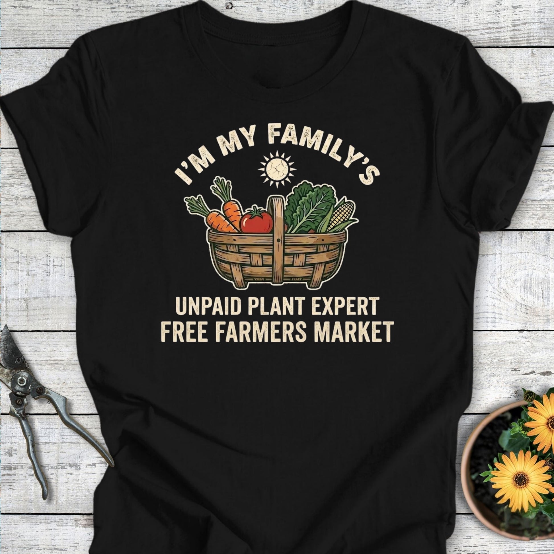 Printify T-Shirt Black / S My Family's T-Shirt