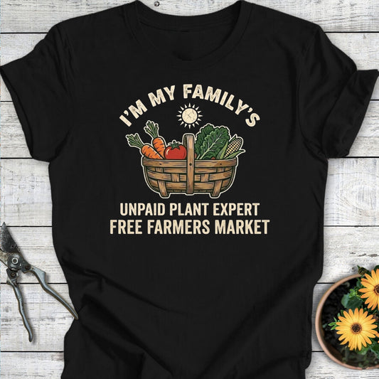 Printify T-Shirt Black / S My Family's T-Shirt