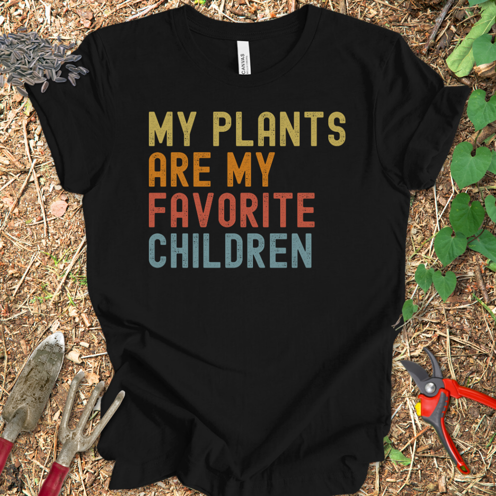 Printify T-Shirt Black / S My Favorite Children
