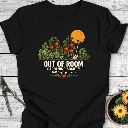 Printify T-Shirt Black / S Out of Room T-Shirt