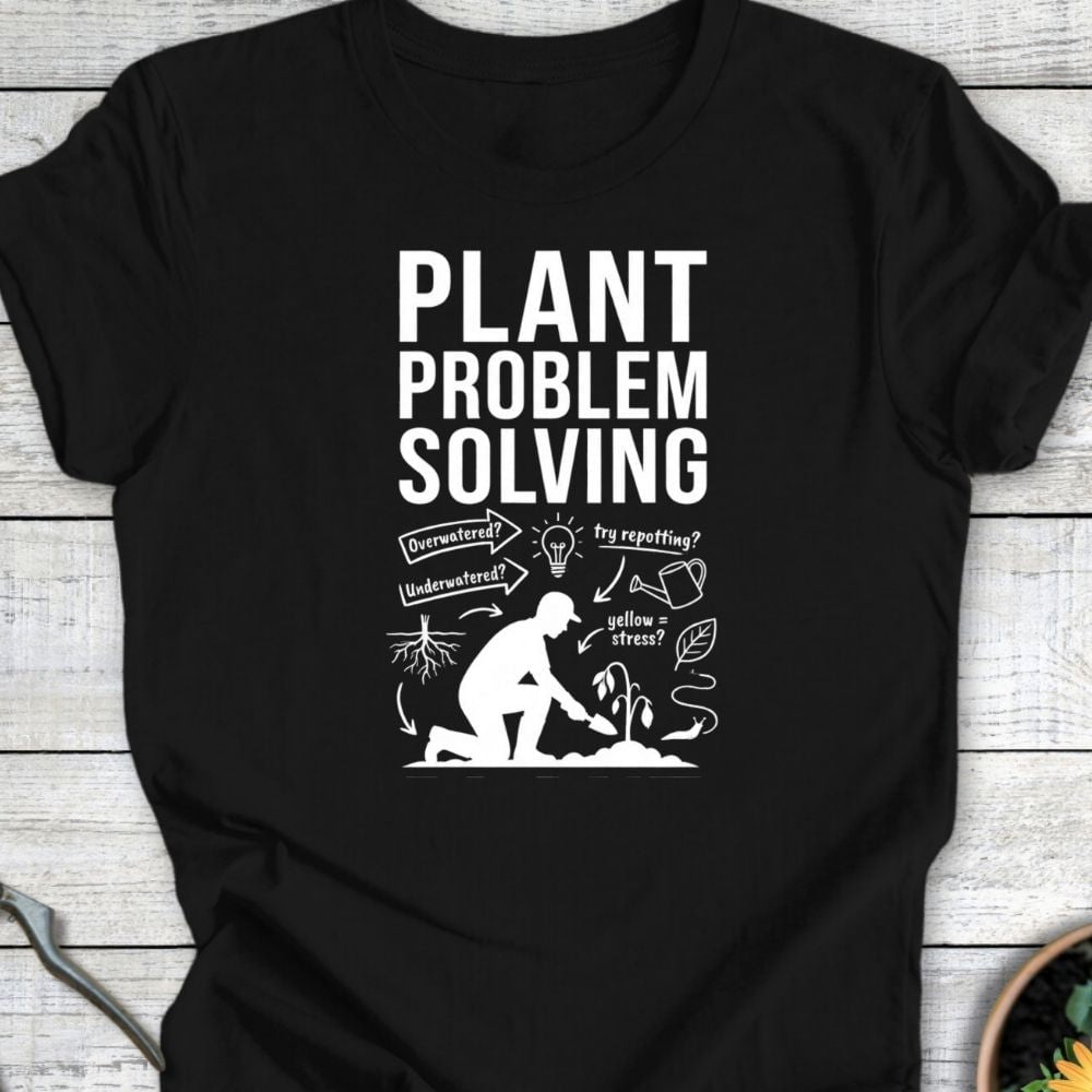 Printify T-Shirt Black / S Problem Solving T-Shirt