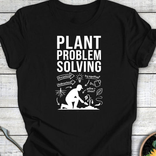 Printify T-Shirt Black / S Problem Solving T-Shirt
