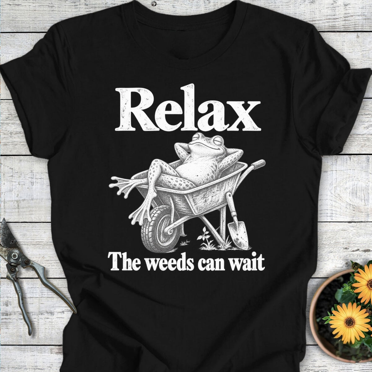 Printify T-Shirt Black / S Relax T-Shirt