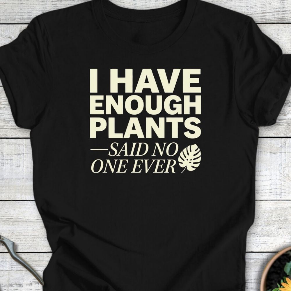 Printify T-Shirt Black / S Said No One T-Shirt