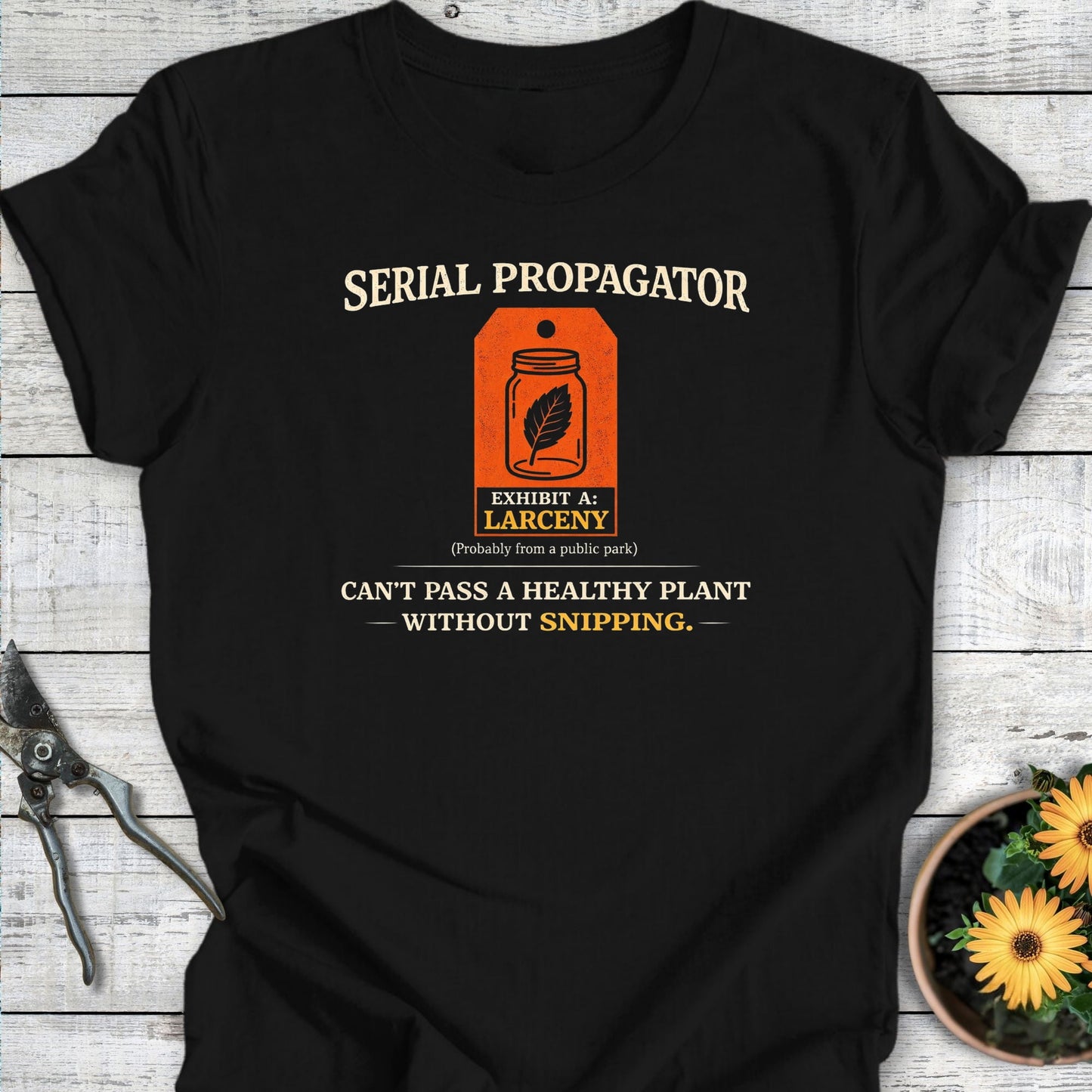 Printify T-Shirt Black / S Serial Propagator T-Shirt