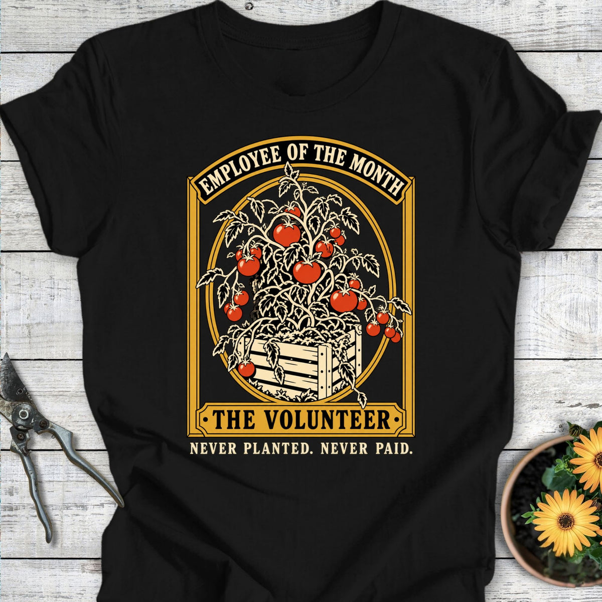 Printify T-Shirt Black / S The Volunteer T-Shirt