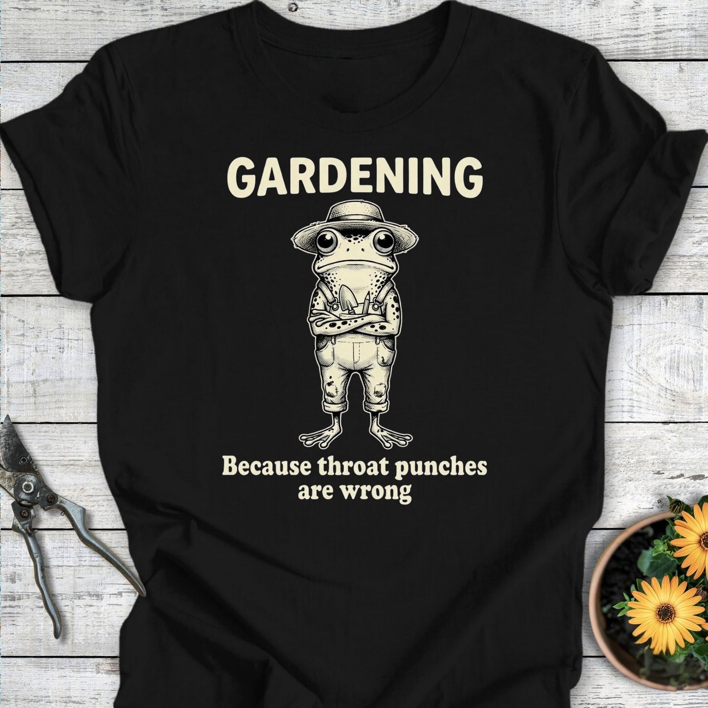 Printify T-Shirt Black / S Throat Punches T-Shirt
