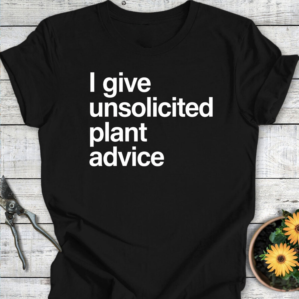 Printify T-Shirt Black / S Unsolicited Advice T-Shirt