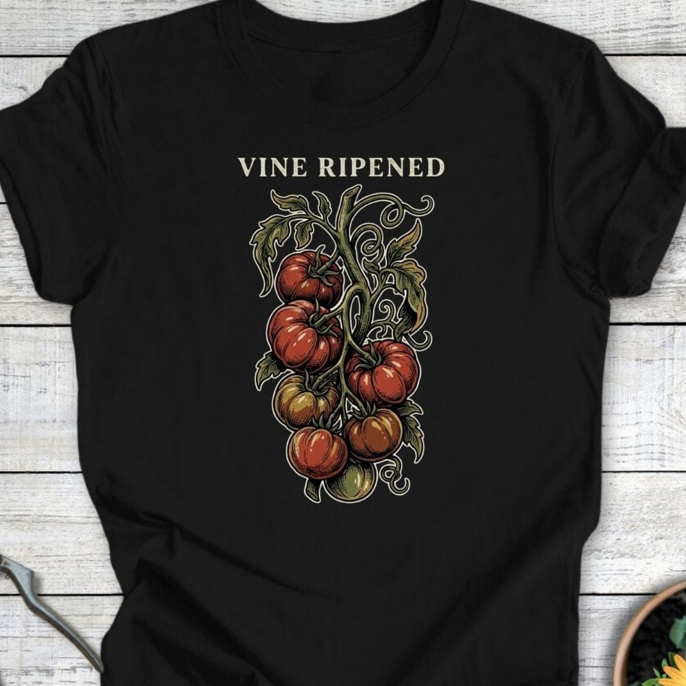 Printify T-Shirt Black / S Vine Ripened II T-Shirt