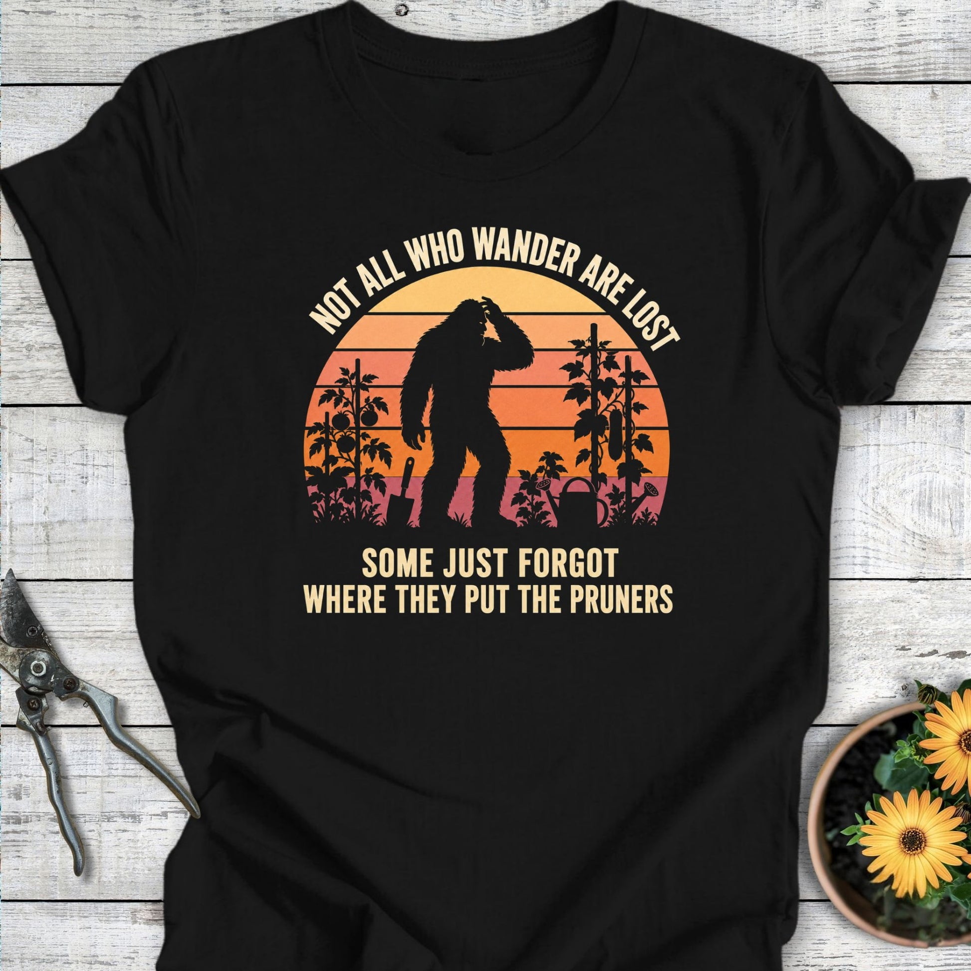 Printify T-Shirt Black / S Wander T-Shirt