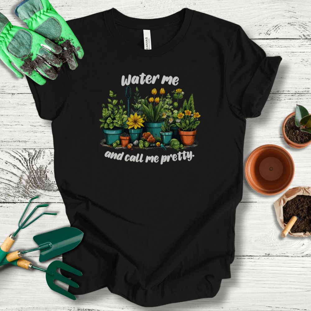 Printify T-Shirt Black / S Water Me And Call Me Pretty