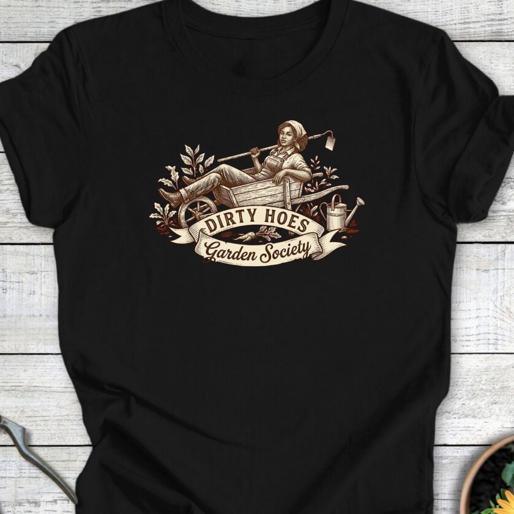 Printify T-Shirt Black / S Wheelbarrow Royalty II T-Shirt