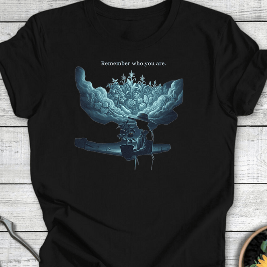 Printify T-Shirt Black / S Who You Are T-Shirt