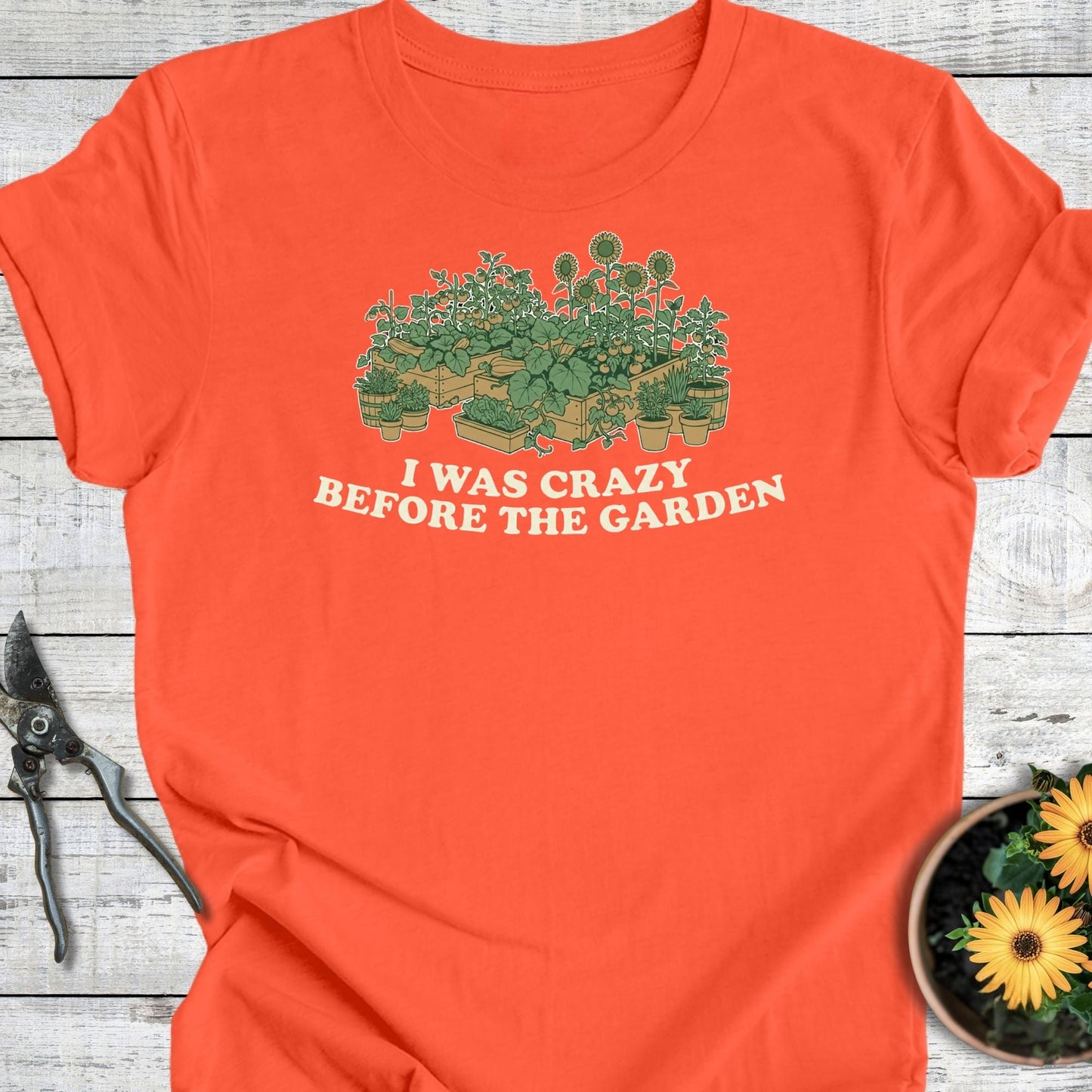 Printify T-Shirt Coral / S Before the Garden T-Shirt