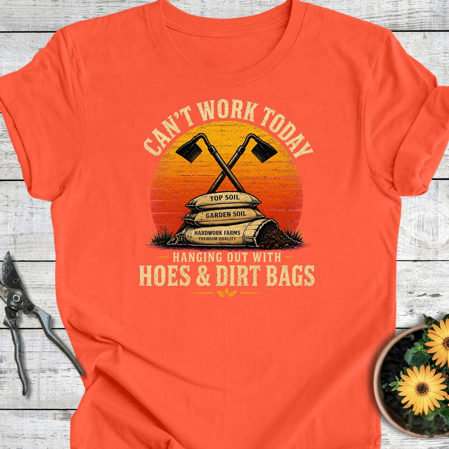 Printify T-Shirt Coral / S Can't Work Today T-Shirt