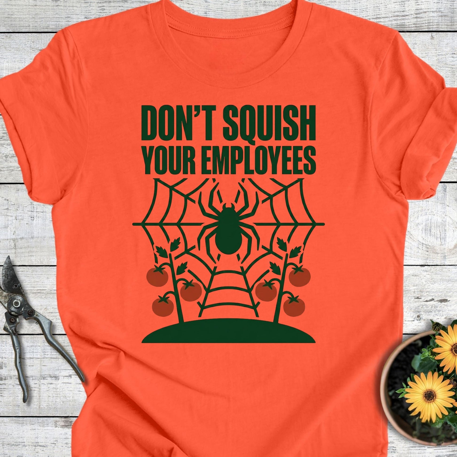 Printify T-Shirt Coral / S Don't Squish T-Shirt