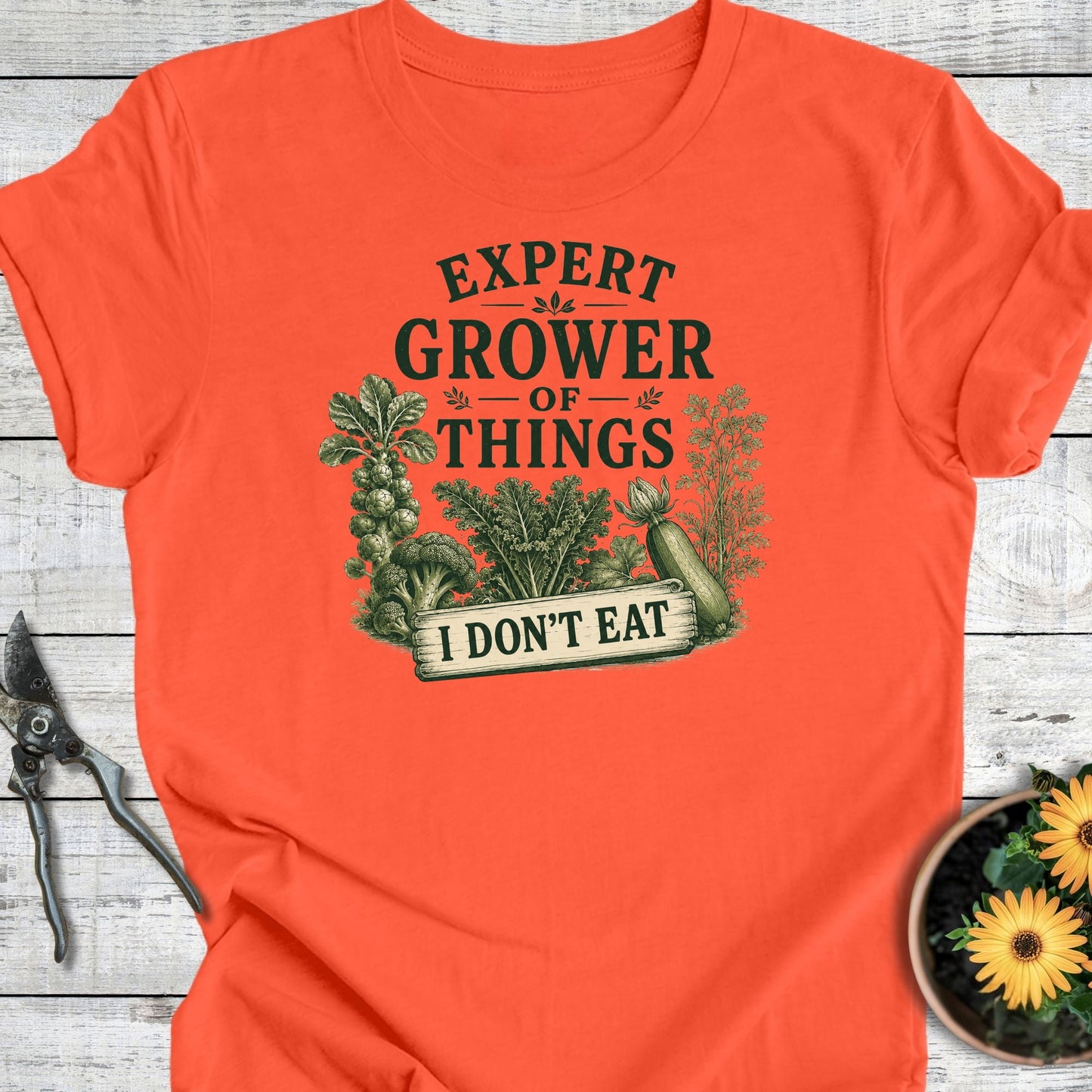 Printify T-Shirt Coral / S Expert Grower T-Shirt