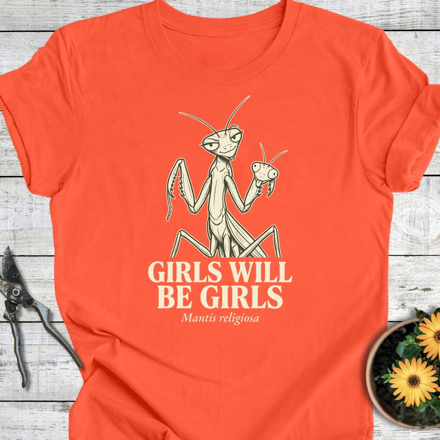 Printify T-Shirt Coral / S Girls T-Shirt