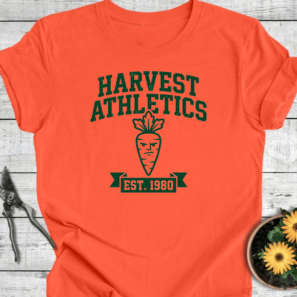 Printify T-Shirt Coral / S Harvest Athletics T-Shirt