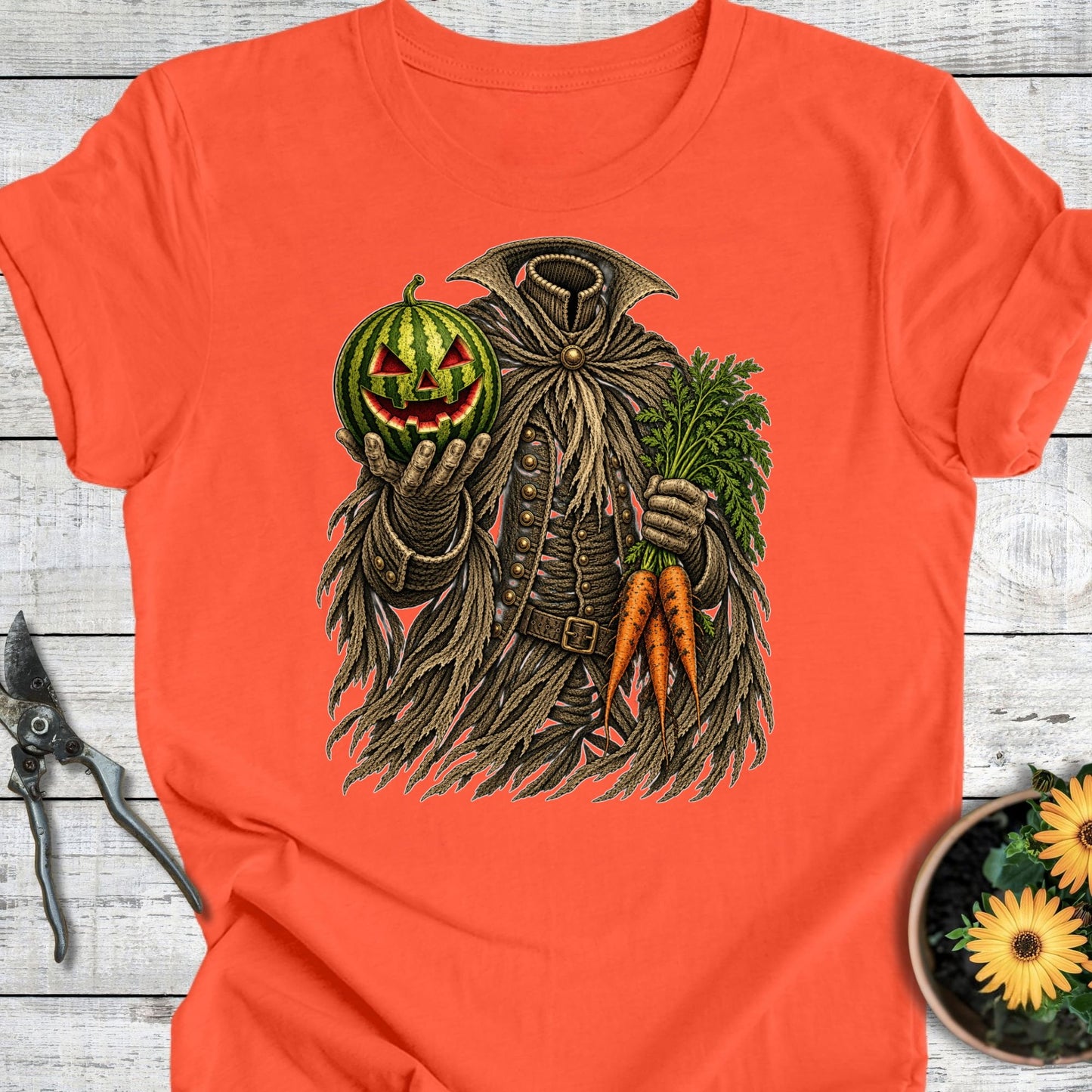 Printify T-Shirt Coral / S Horseman's Harvest T-Shirt