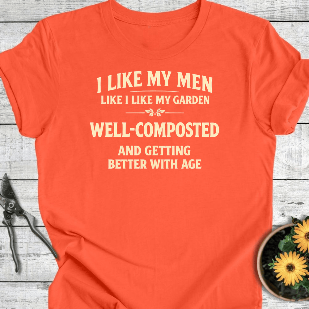 Printify T-Shirt Coral / S I Like My Men II T-Shirt