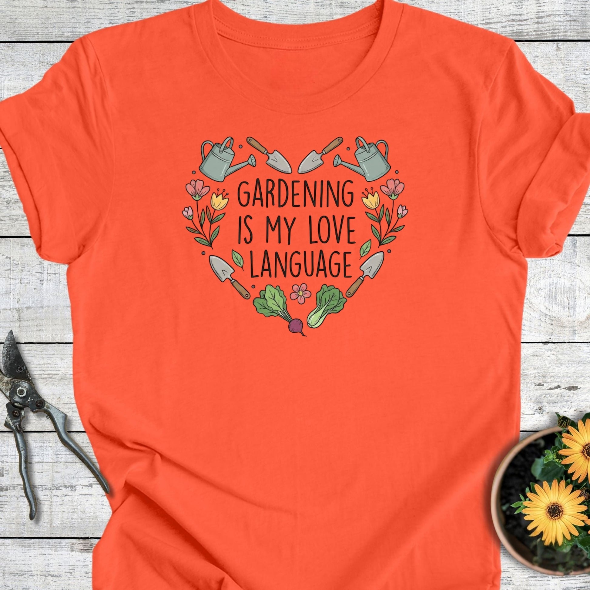 Printify T-Shirt Coral / S Love Language T-Shirt