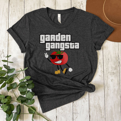 Printify T-Shirt Dark Grey Heather / S Garden Gangsta T-Shirt