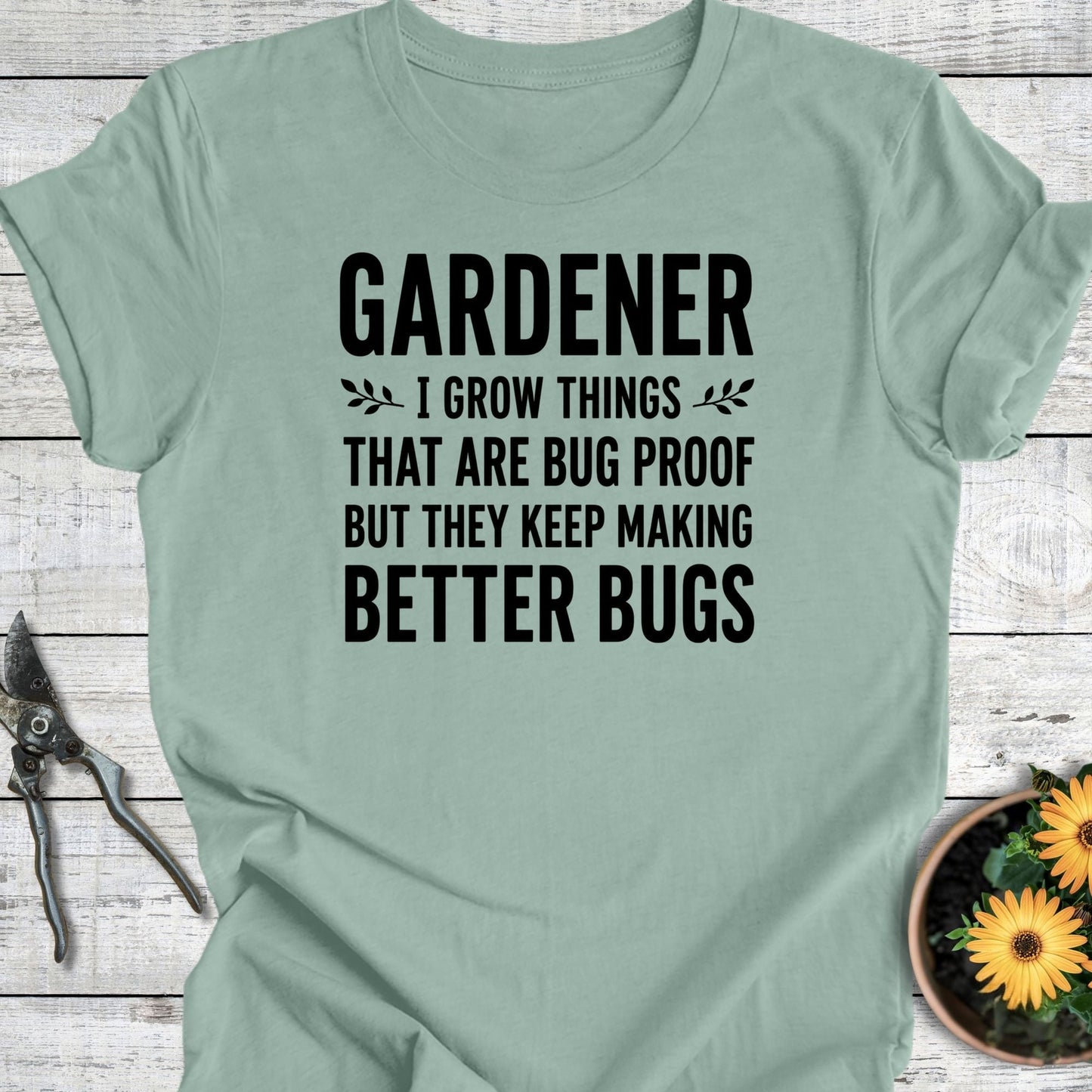 Printify T-Shirt Dusty Blue / S Better Bugs T-Shirt