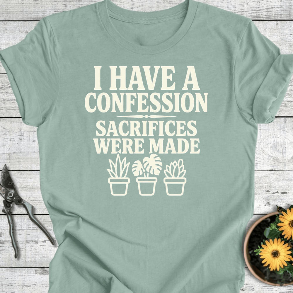 Printify T-Shirt Dusty Blue / S Confession II T-Shirt