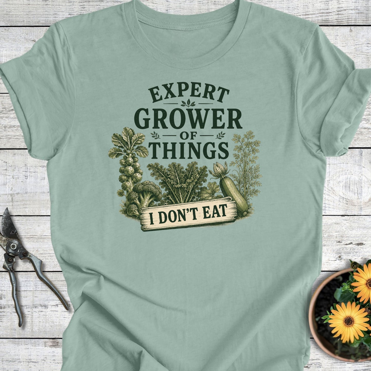 Printify T-Shirt Dusty Blue / S Expert Grower T-Shirt