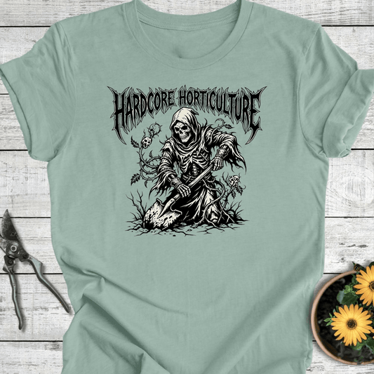 Printify T-Shirt Dusty Blue / S Hardcore Horticulture T-Shirt