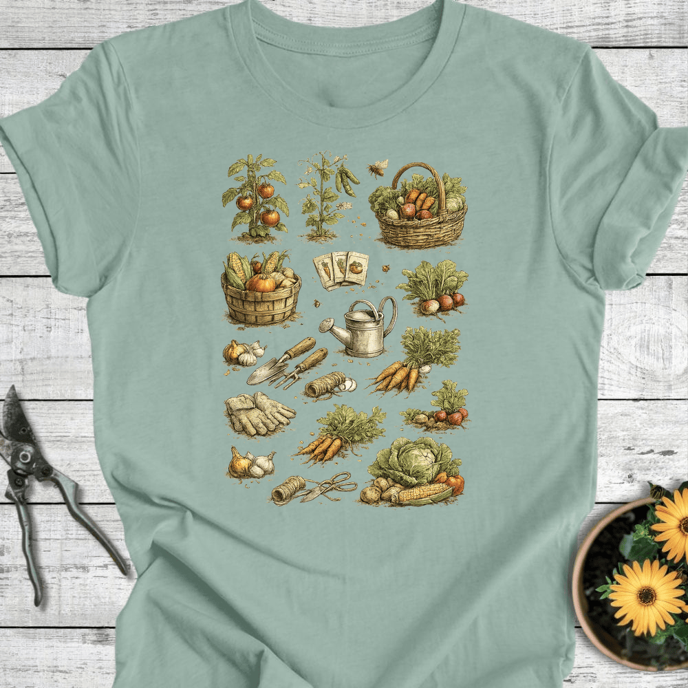 Printify T-Shirt Dusty Blue / S Harvest & Habit T-Shirt