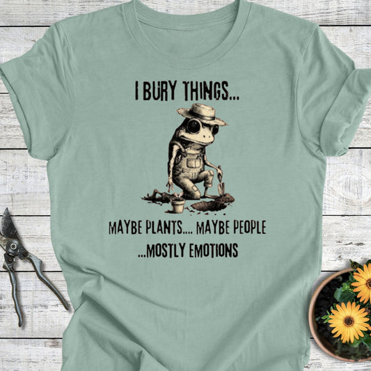 Printify T-Shirt Dusty Blue / S I Bury Things III T-Shirt