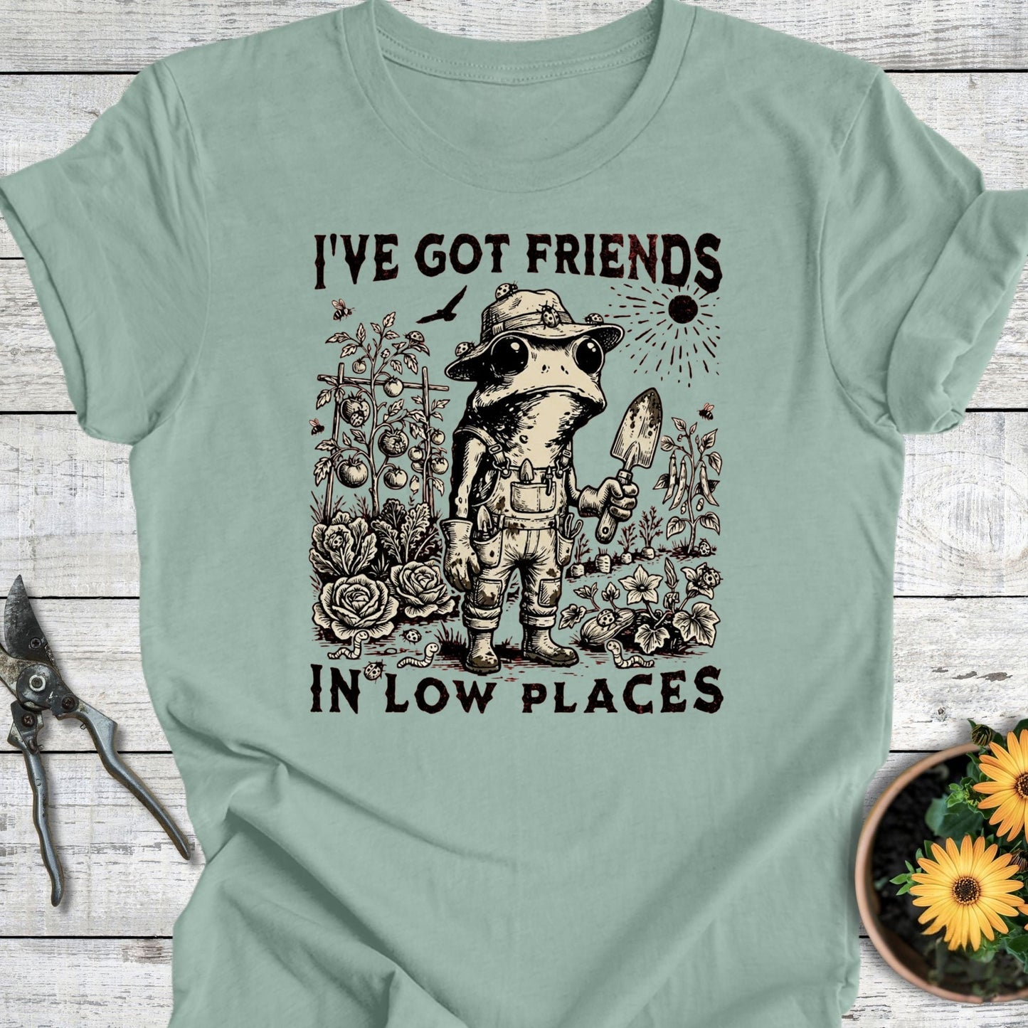 Printify T-Shirt Dusty Blue / S I've Got Griends T-Shirt