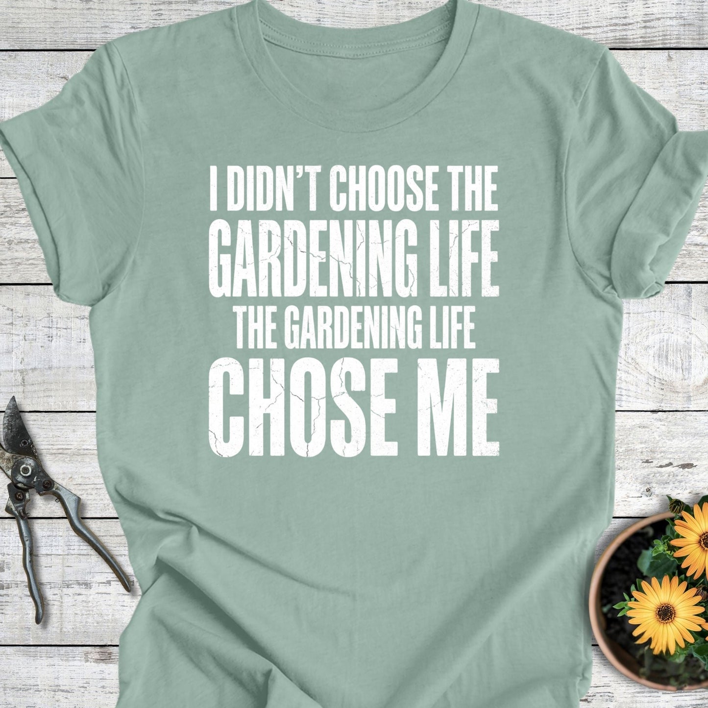 Printify T-Shirt Dusty Blue / S It Chose Me T-Shirt