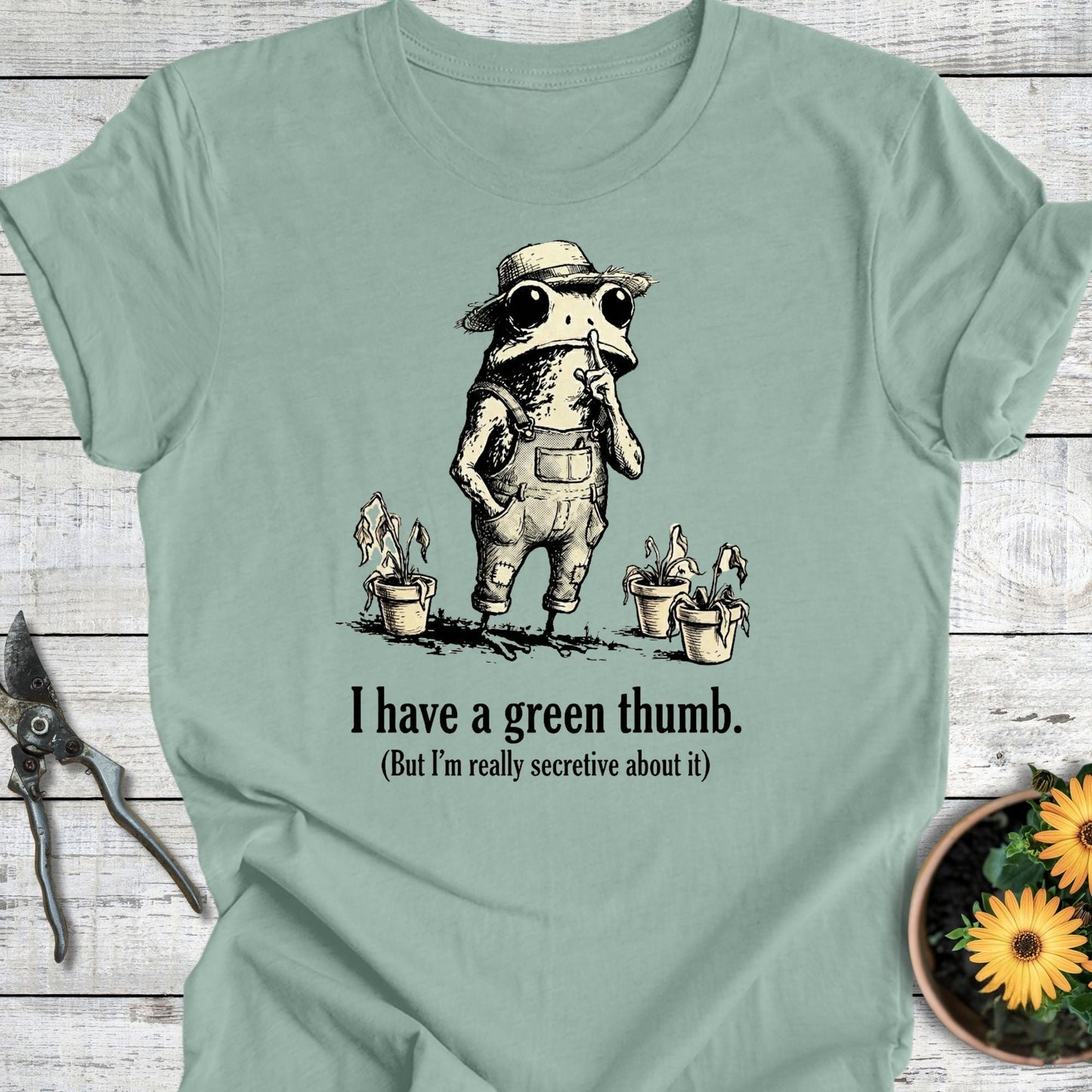 Printify T-Shirt Dusty Blue / S Secretive T-Shirt