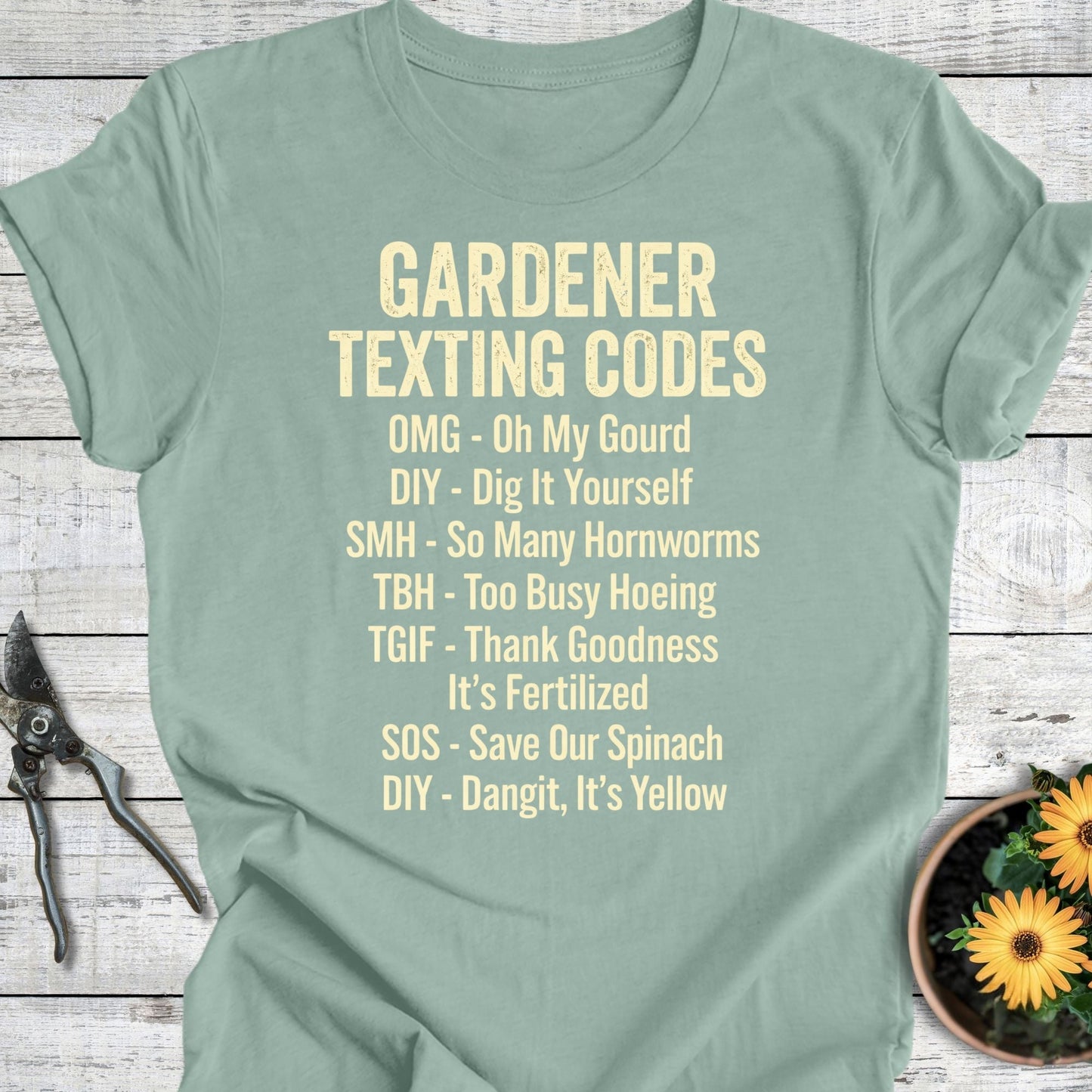 Printify T-Shirt Dusty Blue / S Texting Code T-Shirt