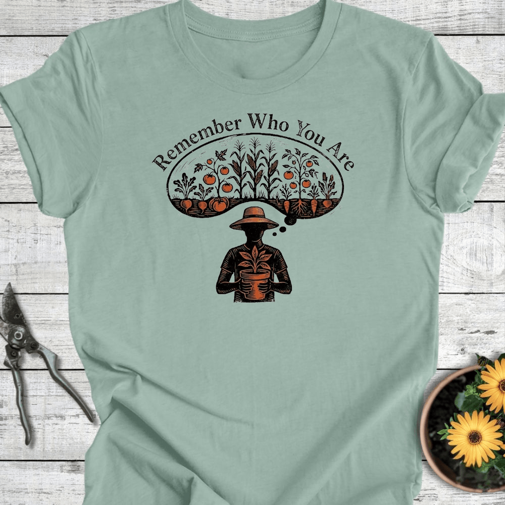 Printify T-Shirt Dusty Blue / S Who You Are II T-Shirt
