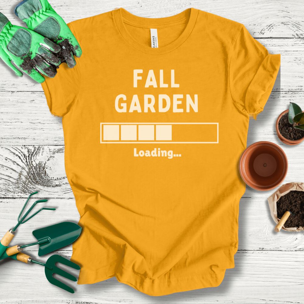 Printify T-Shirt Gold / S Fall Garden