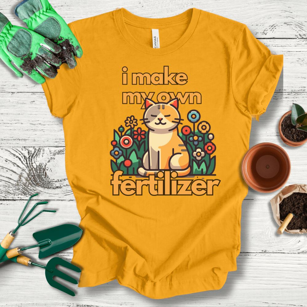 Printify T-Shirt Gold / S My Fertilizer