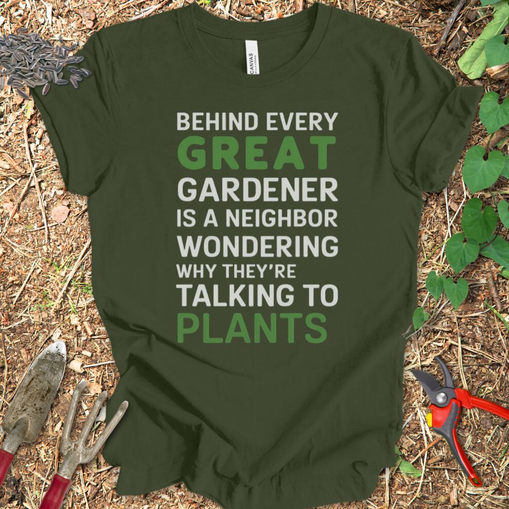 Printify T-Shirt Great Gardener