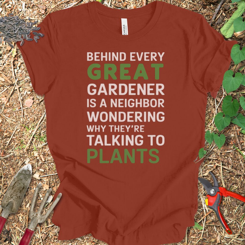 Printify T-Shirt Great Gardener