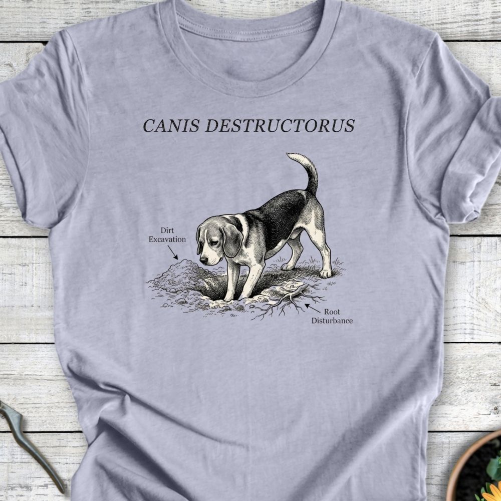 Printify T-Shirt Heather Blue / S Destructorus T-Shirt