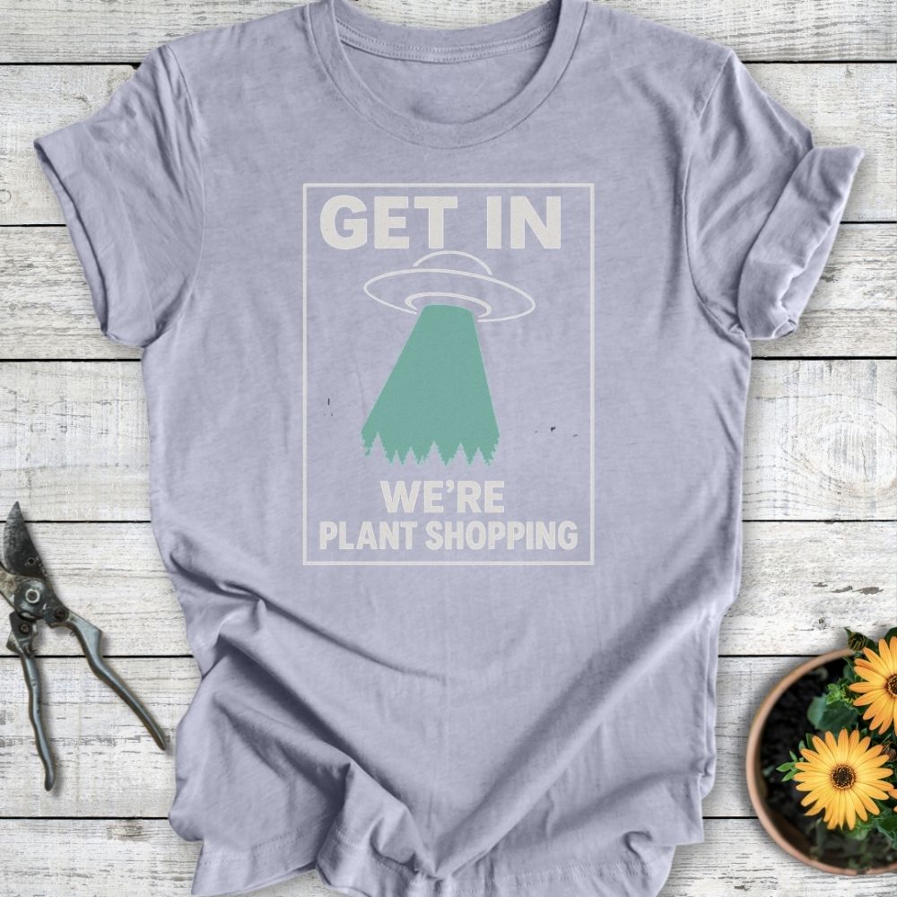 Printify T-Shirt Heather Blue / S Get In