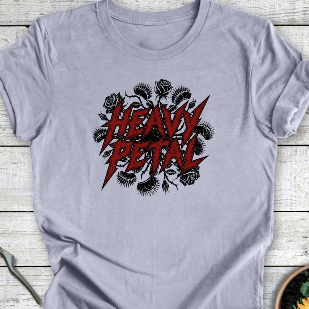 Printify T-Shirt Heather Blue / S Heavy Petal T-Shirt