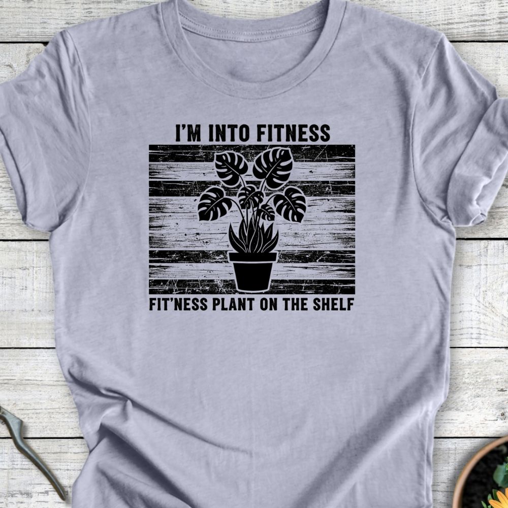 Printify T-Shirt Heather Blue / S I'm Into Fitness T-Shirt