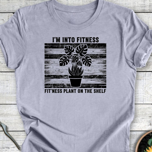 Printify T-Shirt Heather Blue / S I'm Into Fitness T-Shirt