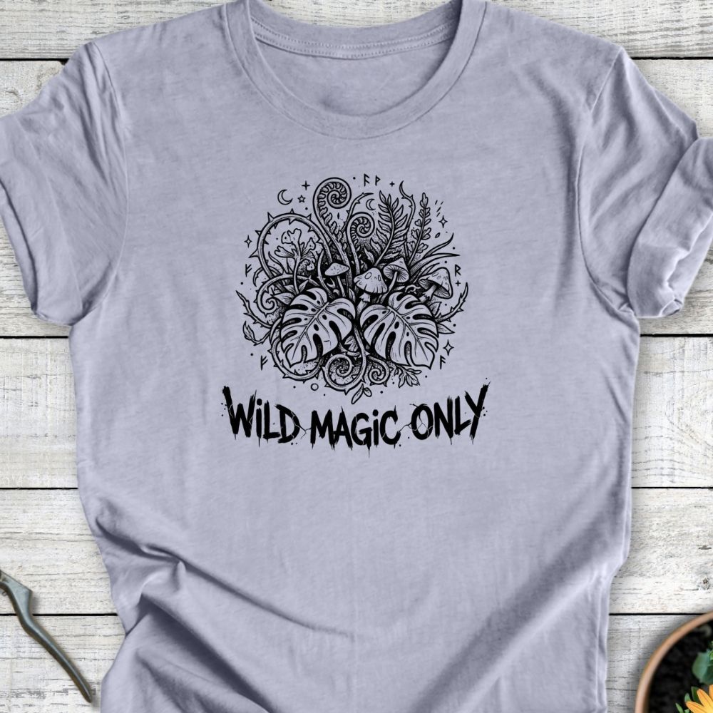 Printify T-Shirt Heather Blue / S Wild Magic T-Shirt