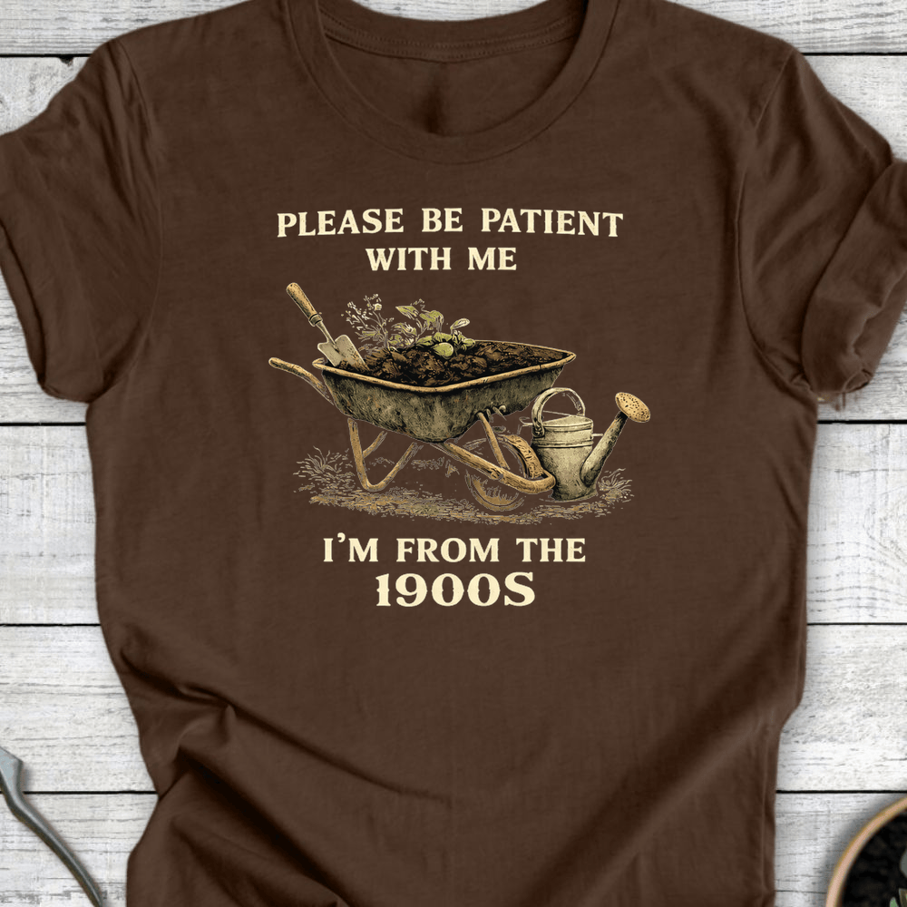 Printify T-Shirt Heather Brown / S 1900's T-Shirt